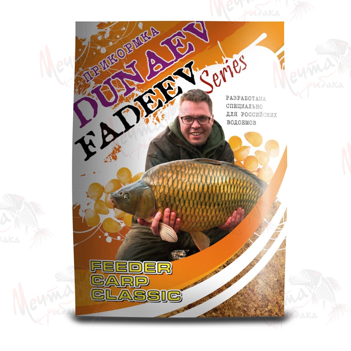 ПРИКОРМКА DUNAEV-FADEEV 1кг FEEDER CARP CLASSIC