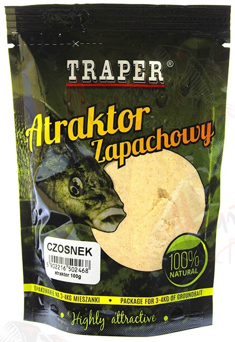 АТТРАКТАНТ СУХОЙ "TRAPER" 100g ЧЕСНОК