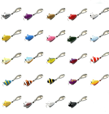 ТЕЙЛ-СПИННЕР "UF STUDIO" BULLET 15g #YELLOW ACID