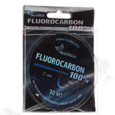 ЛЕСКА "ALLVEGA" FLUOROCARBON HYBRID #0.12